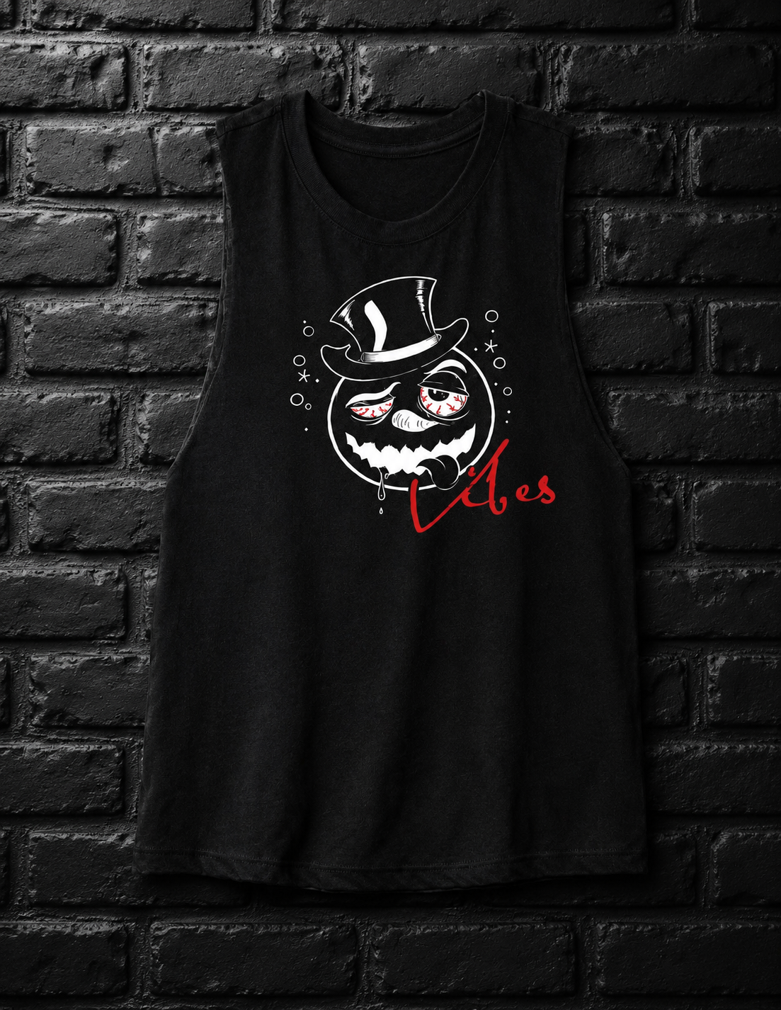 Tipsy Snowman Woman’s Muscle Tank