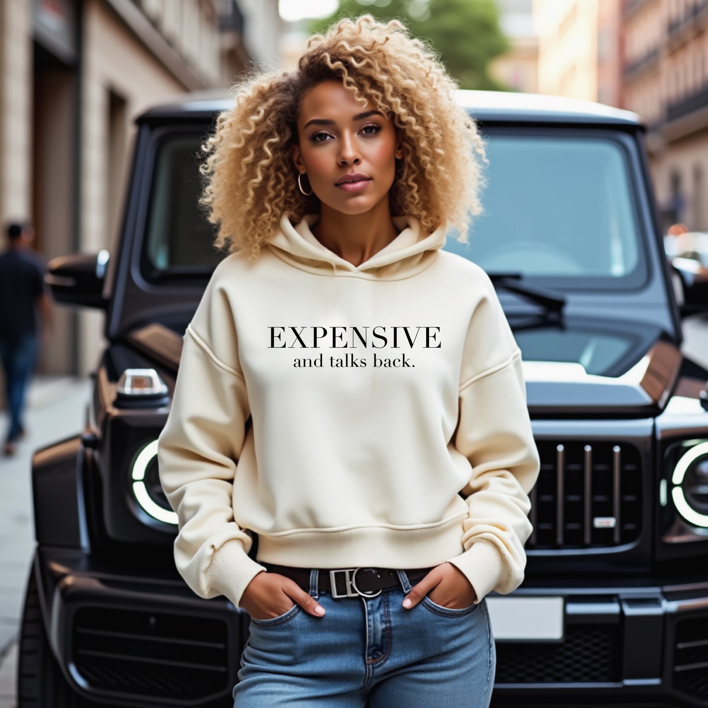 EXPENSIVE and talks back Hoodie.