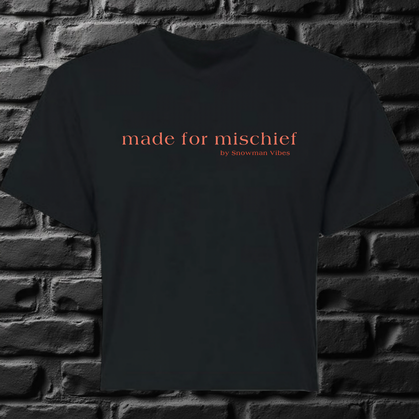 Made For Mischief Crop Tee