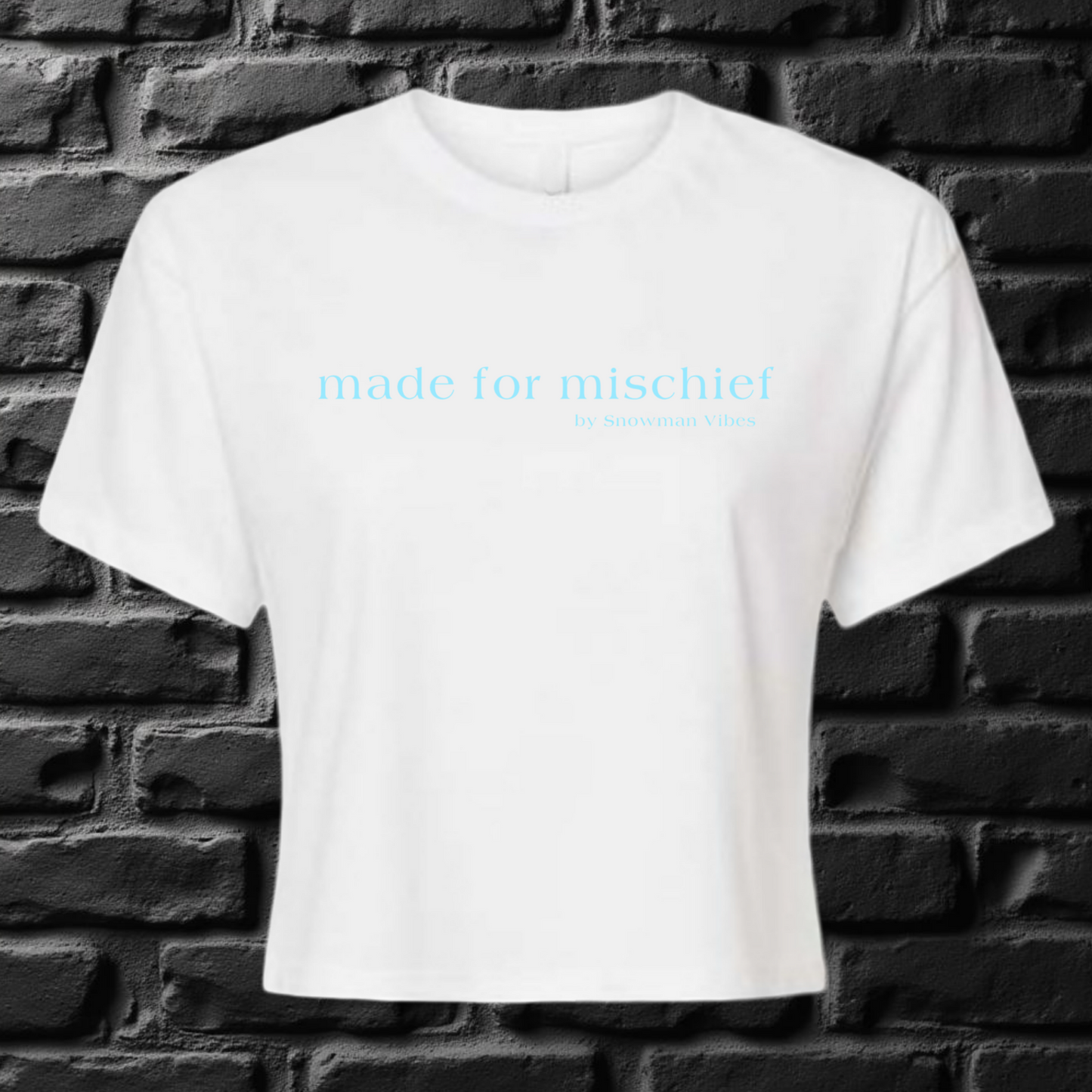 Made For Mischief Crop Tee