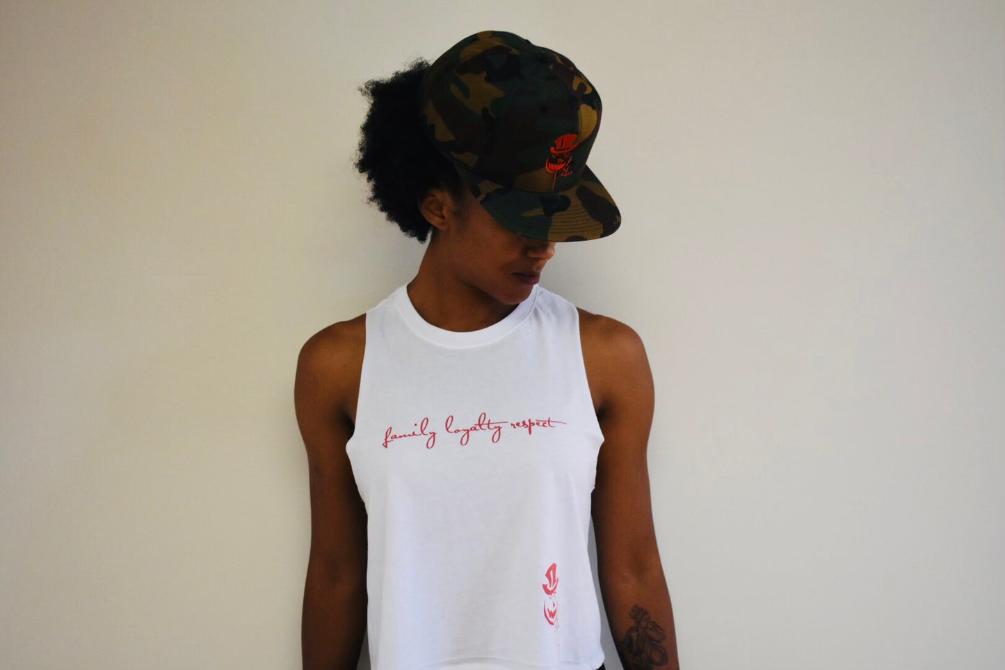 FAMILY LOYALTY RESPECT - Muscle Tee - Women