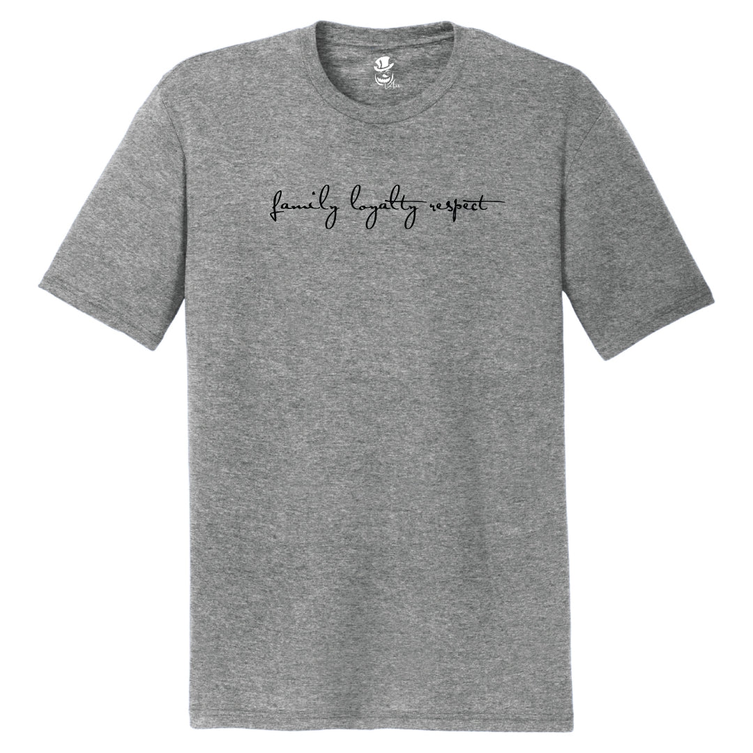 FAMILY LOYALTY RESPECT - Short Sleeve Tee - Unisex