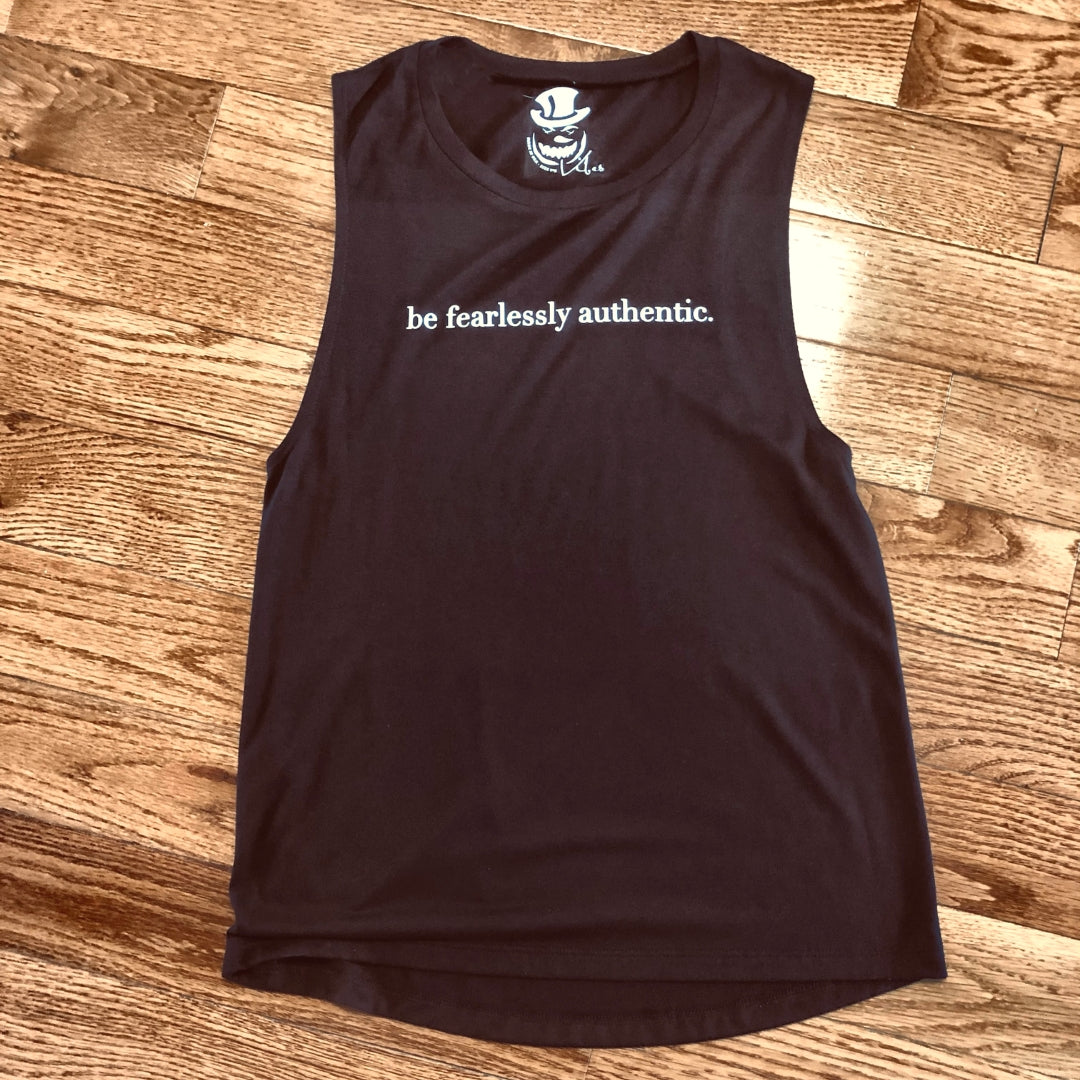BE FEARLESSLY AUTHENTIC - Muscle Tank - Women's