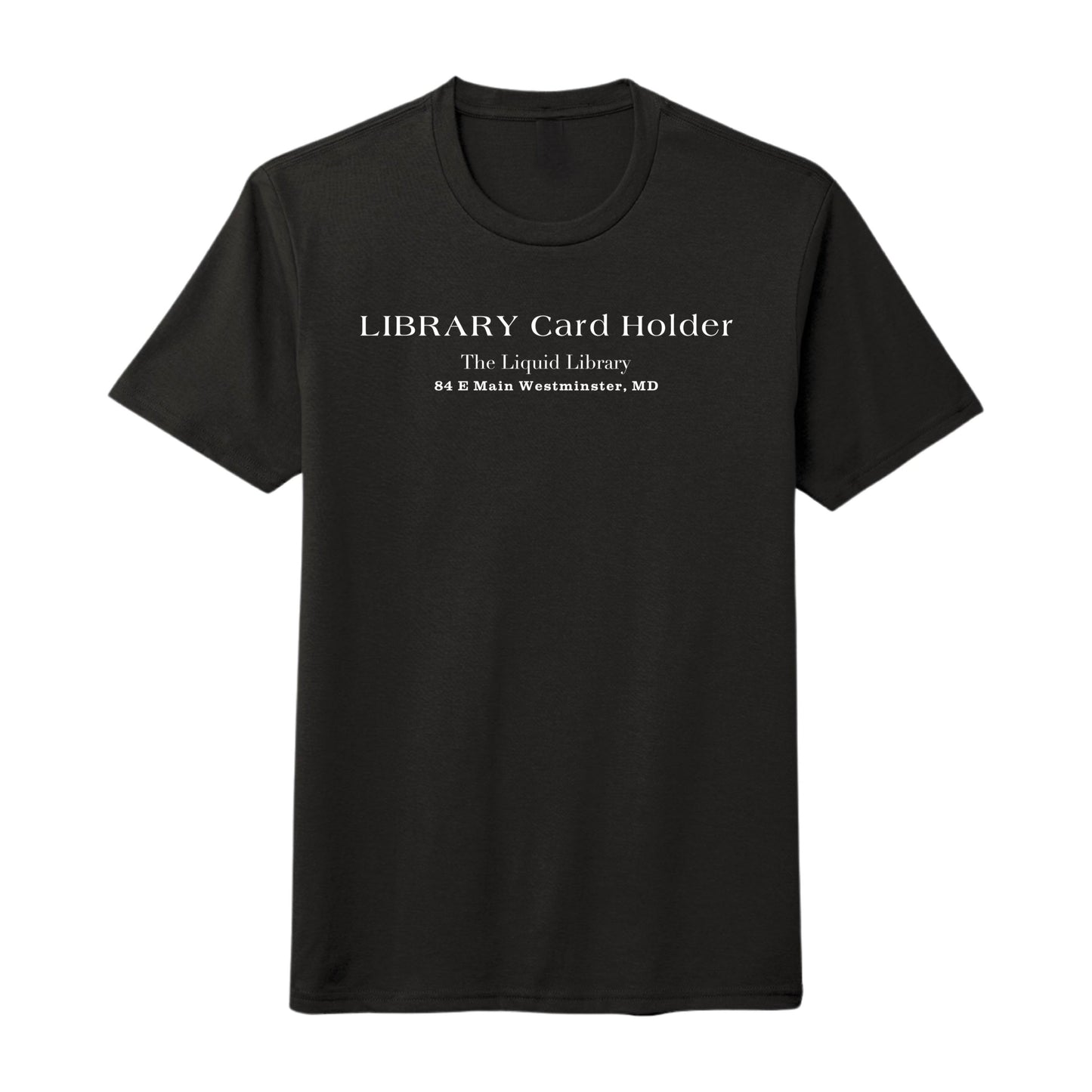 Library Card Holder Tee