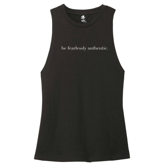 BE FEARLESSLY AUTHENTIC - Muscle Tank - Women's